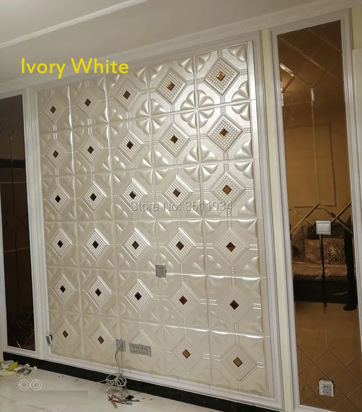 1box 16pcs High quality interior wall paneling ceiling decoration 3d wallpaper 3d leather wall panel For Bedroom TV Back
1box 16pcs High quality interior wall paneling ceiling decoration 3d wallpaper 3d leather wall panel For Bedroom TV Back