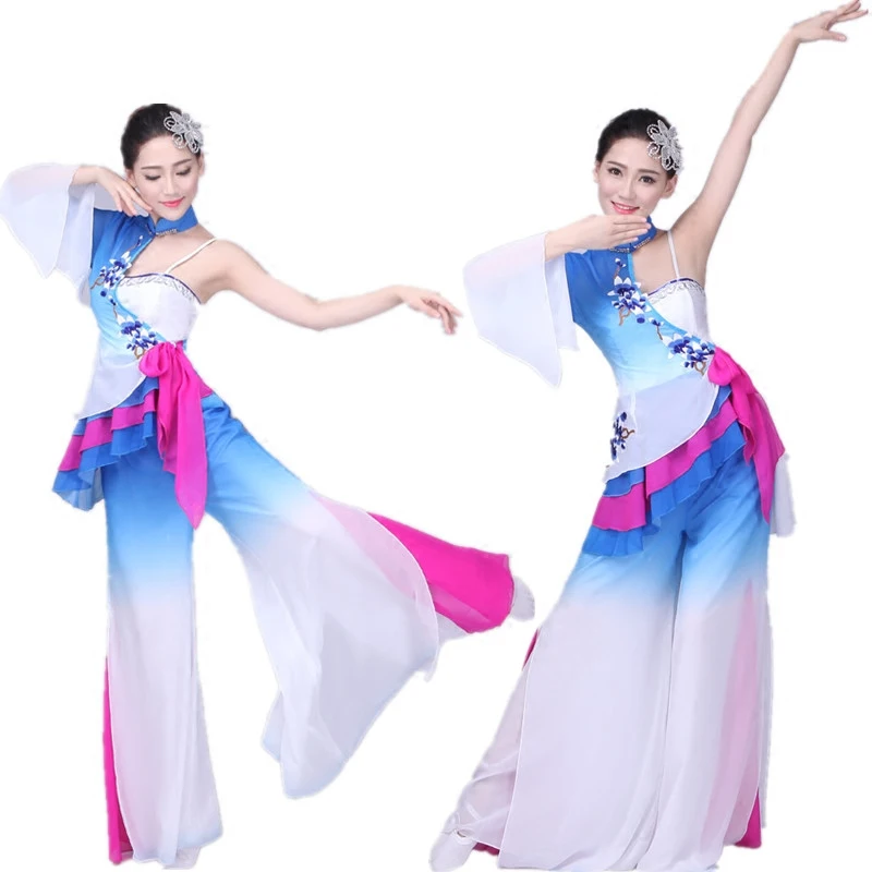 New Arrival Chinese Classical Dance Costumes Women National Yangko Dance Clothing Female Fan Dance Costume for Stage Show
New Arrival Chinese Classical Dance Costumes Women National Yangko Dance Clothing Female Fan Dance Costume for Stage Show