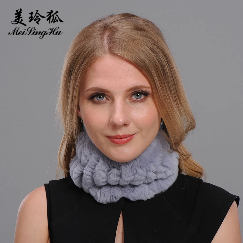 Women Real Rex Rabbit Fur Scarf Handmade Stretch Elastic Genuine Fur Neck Decoration Winter Female Warm Natural Fur Ring Scarves
Women Real Rex Rabbit Fur Scarf Handmade Stretch Elastic Genuine Fur Neck Decoration Winter Female Warm Natural Fur Ring Scarves