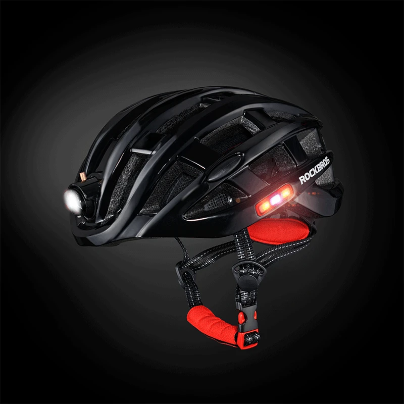 ROCKBROS Bicycle Helmet Light USB Charging Adjustable Headlight Ultralight Reflective Intergrally-model Helmet Cycling Equipment
ROCKBROS Bicycle Helmet Light USB Charging Adjustable Headlight Ultralight Reflective Intergrally-model Helmet Cycling Equipment