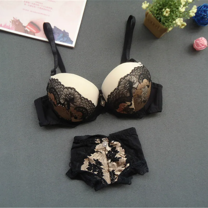 French Brand ABC Cup Sexy Push Up Bra Set Women's Fashion Lace Underwear Set Intimate Noble Young Girl Bra Brief Sets
French Brand ABC Cup Sexy Push Up Bra Set Women's Fashion Lace Underwear Set Intimate Noble Young Girl Bra Brief Sets