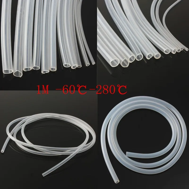 1 Meter Food Grade Transparent Silicone Tube Soft Rubber Hose 3 4 5 6 7 8 9 10mm Out Diameter Flexible Milk Hose Beer Pipe
1 Meter Food Grade Transparent Silicone Tube Soft Rubber Hose 3 4 5 6 7 8 9 10mm Out Diameter Flexible Milk Hose Beer Pipe