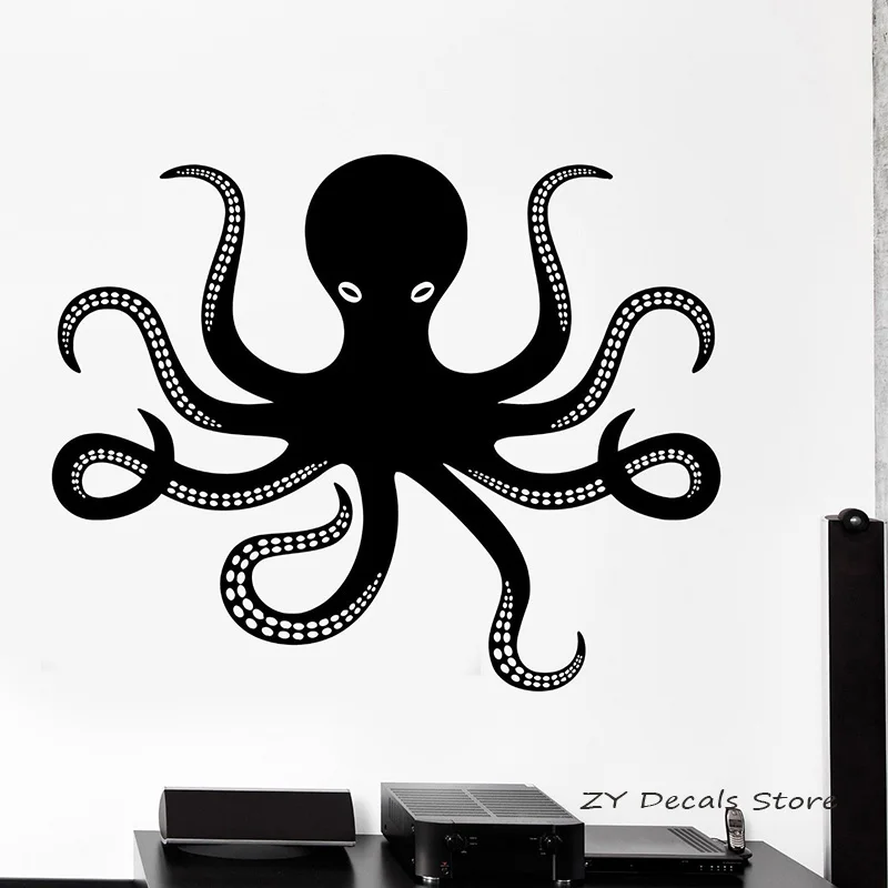 Octopus Wall Decals Marine Sea Wall Stickers For Bedroom Nursery Children 's room wall Decor Decorative Arts Mural L320
Octopus Wall Decals Marine Sea Wall Stickers For Bedroom Nursery Children 's room wall Decor Decorative Arts Mural L320