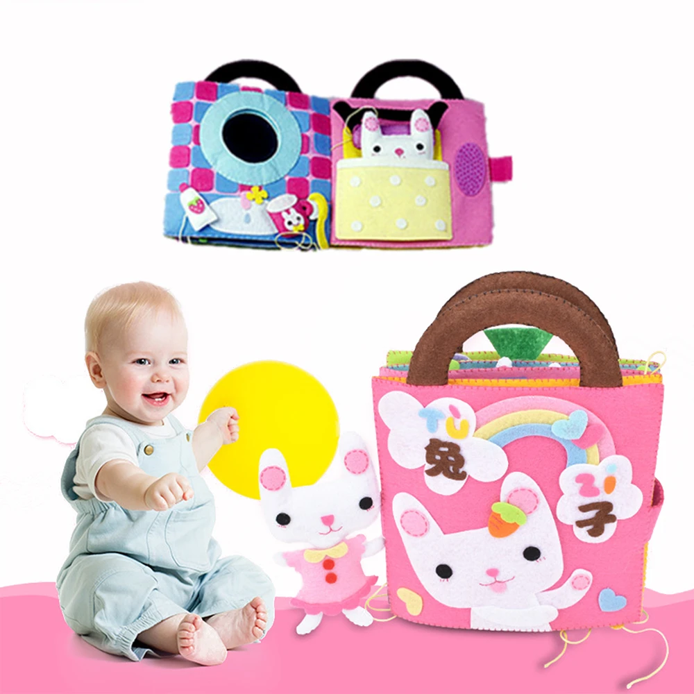 3D Kid Cloth Book DIY Parent-child Game Educational Toys Manual Baby Gift Children Toy Early Education Development Reading Book
3D Kid Cloth Book DIY Parent-child Game Educational Toys Manual Baby Gift Children Toy Early Education Development Reading Book