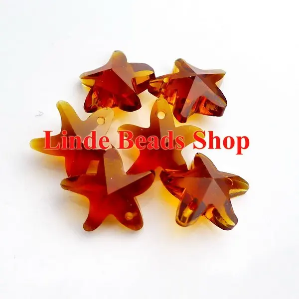 Free Shipping! Wholesale AAA Top Quality 14mm Crystal star fish pendant Crystal Copper colour 60pcs/lot SF003
Free Shipping! Wholesale AAA Top Quality 14mm Crystal star fish pendant Crystal Copper colour 60pcs/lot SF003