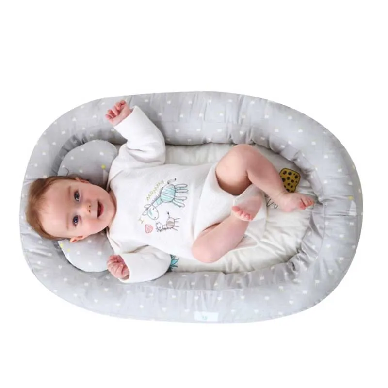 Baby Lounger Portable Soft Cotton Breathable Infant Sleeping Nest Crib Mattress for Bedroom Travel
Baby Lounger Portable Soft Cotton Breathable Infant Sleeping Nest Crib Mattress for Bedroom Travel