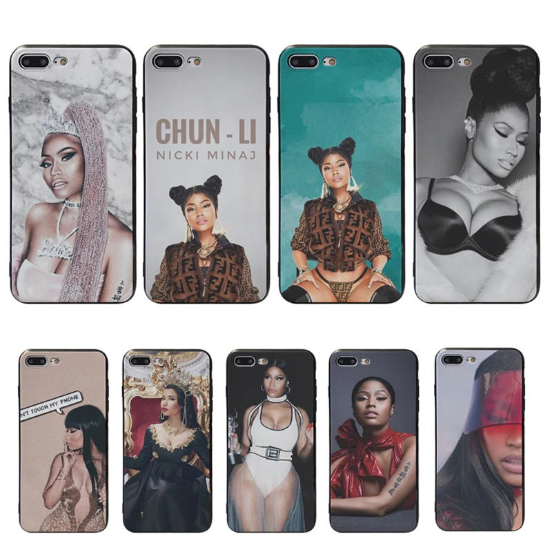 Силиконовый чехол MaiYaCa Rap singer Nicki Minaj из ТПУ для iphone X XS XR Max 8 8plus 7 7plus 6s plus 6