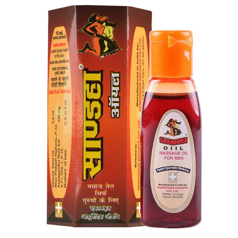 Индийское красное масло для увеличения пениса размера Пениса искусственное