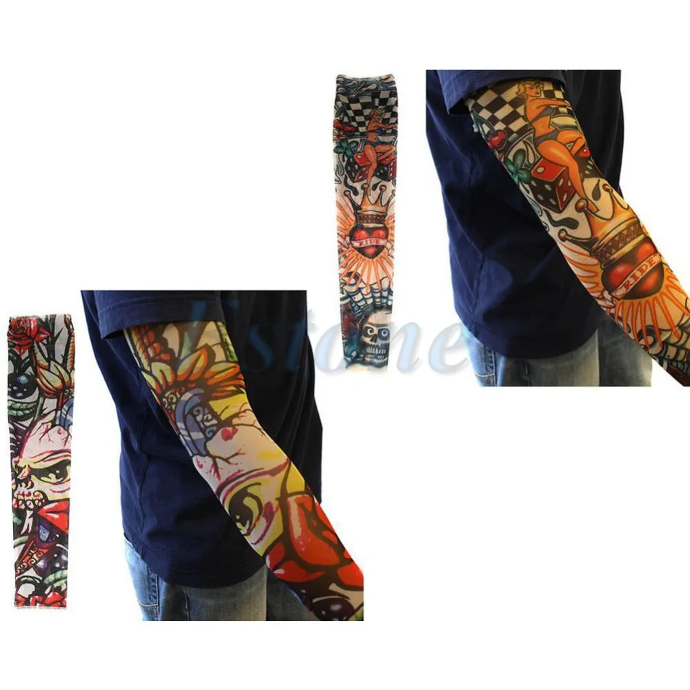 10pcs Unisex Women Men Fake Temporary Party Tattoo Slip on Sleeves Body Art Arm Covers Stockings
10pcs Unisex Women Men Fake Temporary Party Tattoo Slip on Sleeves Body Art Arm Covers Stockings