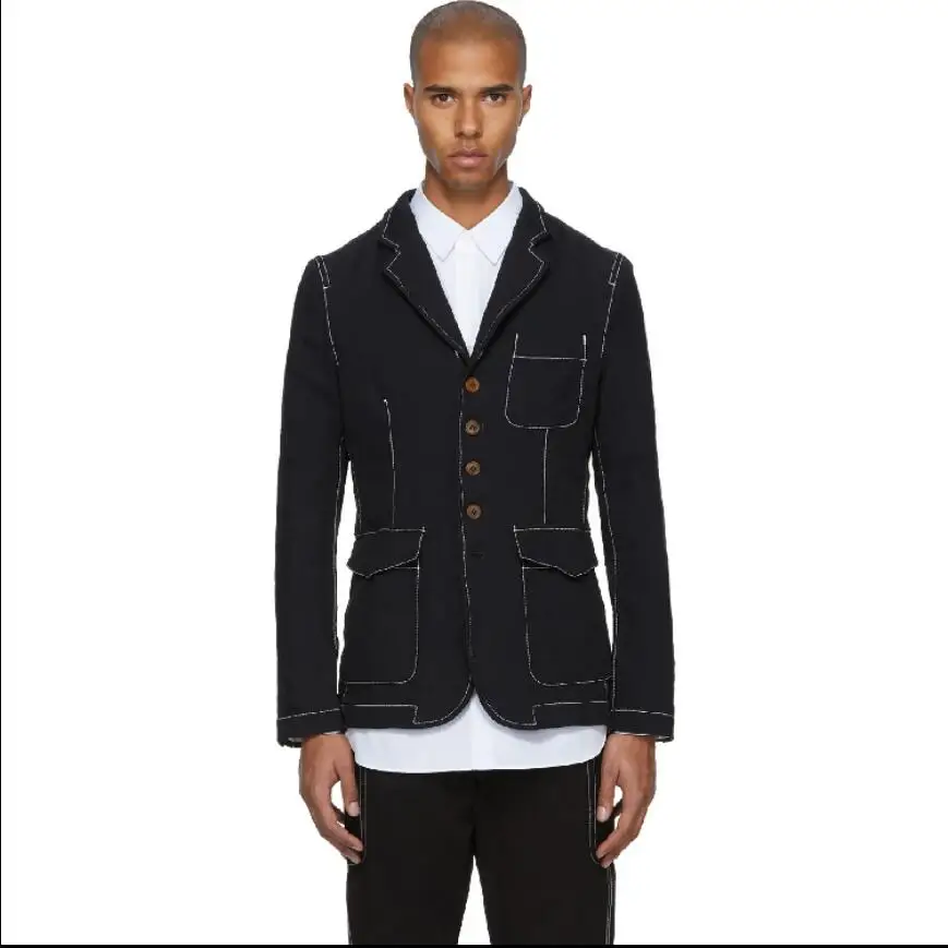 S-5xl Men's Suits New Personality Crimping Splice Suit Jackets Hairstylist Blazers Nightclub Plus Size Singer Stage Costume
S-5xl Men's Suits New Personality Crimping Splice Suit Jackets Hairstylist Blazers Nightclub Plus Size Singer Stage Costume