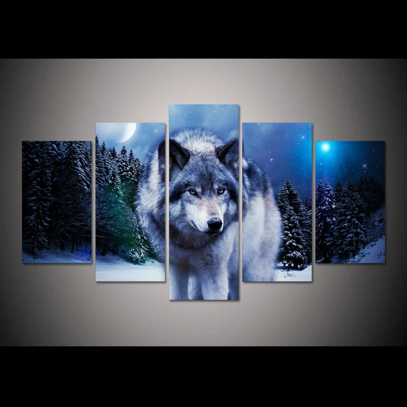 5pcs diy Diamond Painting Cross Stitch wolf pack snow animal full square Diamond Mosaic beaded Embroidery Rhinestones H281
5pcs diy Diamond Painting Cross Stitch wolf pack snow animal full square Diamond Mosaic beaded Embroidery Rhinestones H281