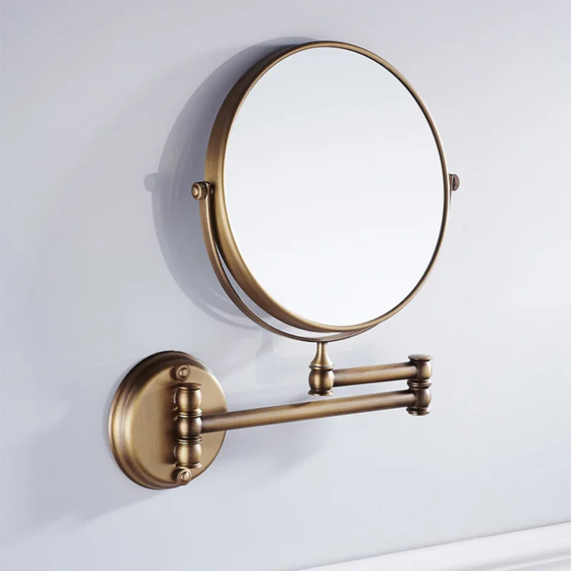 Bathroom Accessory Makeup Mirror Gold Bath Mirror Antique Bronze Wall Mounted Chrome Magnifier Black Bathroom Mirrors Adjustable
Bathroom Accessory Makeup Mirror Gold Bath Mirror Antique Bronze Wall Mounted Chrome Magnifier Black Bathroom Mirrors Adjustable