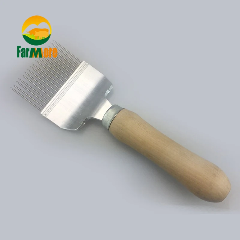 Beekeeping 17 Pin EU style Straight Needles Uncapping Fork Bee Honey Sparse Rake
Beekeeping 17 Pin EU style Straight Needles Uncapping Fork Bee Honey Sparse Rake