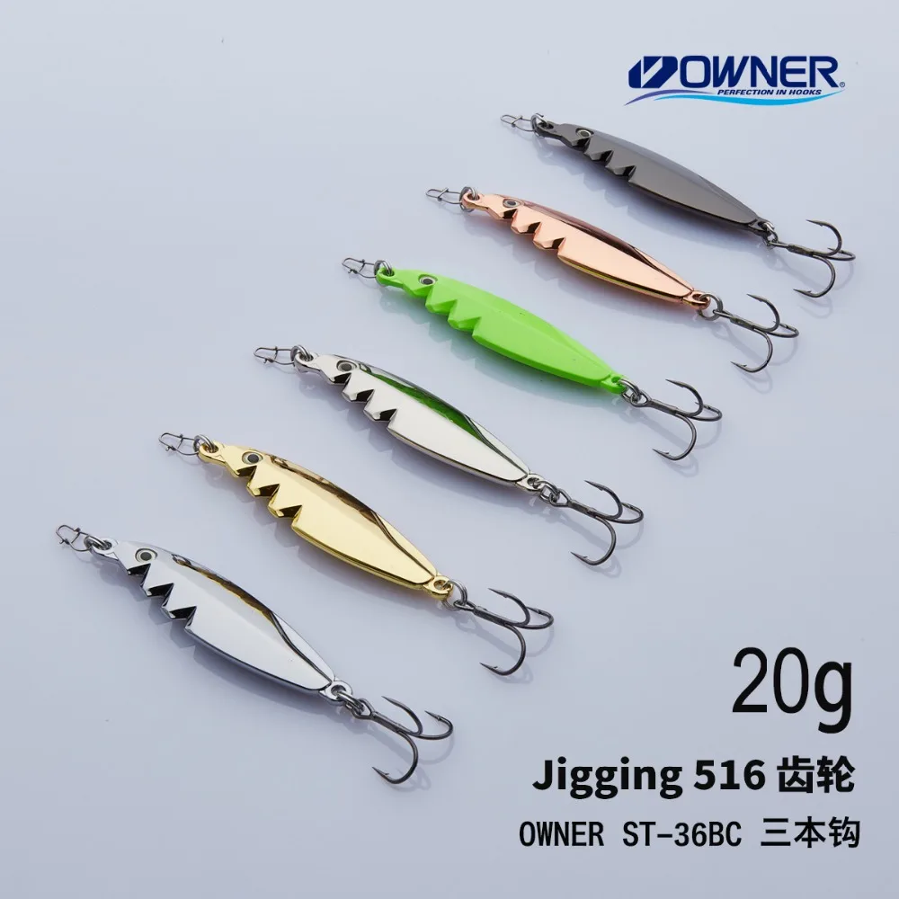YAPADA Jigging 516 Gear 20-25g strengthen Treble Hook 70-75mm Multicolor Feather Metal Zinc alloy Spoon Fishing Lures
YAPADA Jigging 516 Gear 20-25g strengthen Treble Hook 70-75mm Multicolor Feather Metal Zinc alloy Spoon Fishing Lures