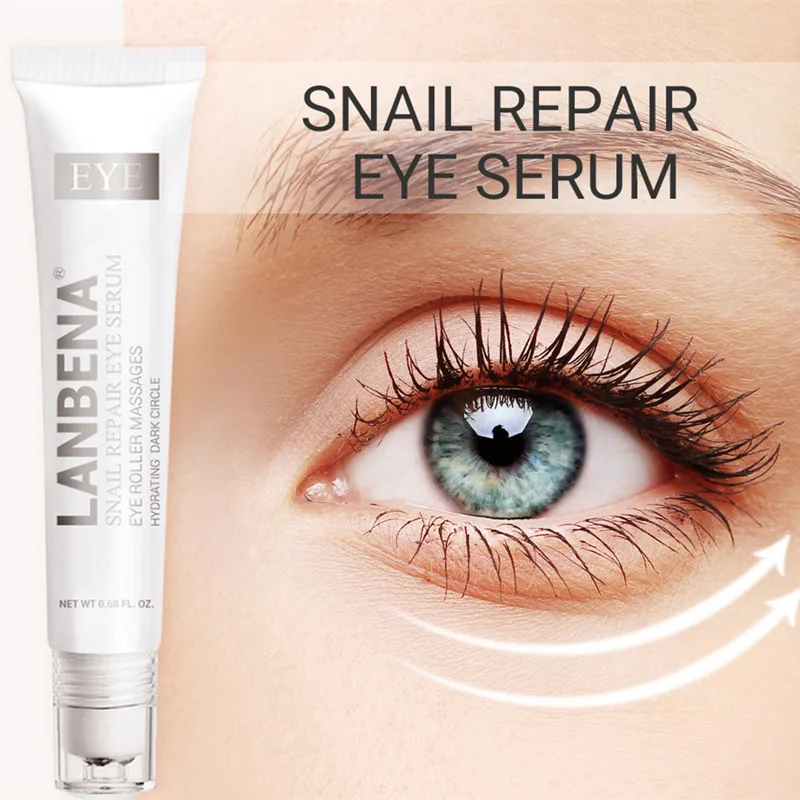 LANBENA Snail Repair Eye Serum Eye Cream Snail Cream Dark Circle Moisturizing Anti-Aging Eye Patch Whitening Skin Care Face
LANBENA Snail Repair Eye Serum Eye Cream Snail Cream Dark Circle Moisturizing Anti-Aging Eye Patch Whitening Skin Care Face
