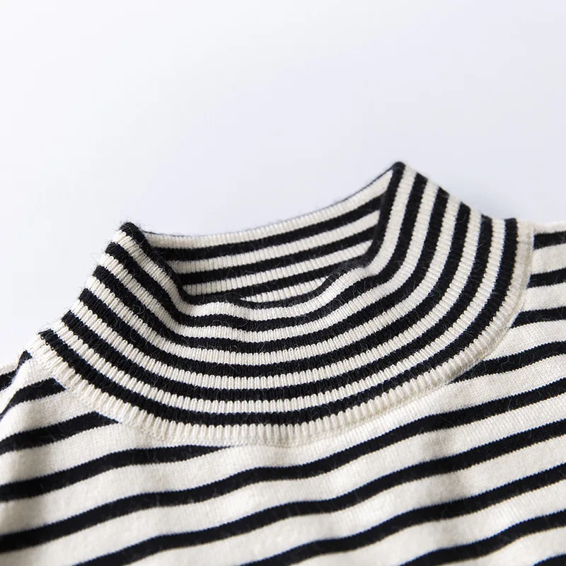 Turtleneck Sweater Women Winter Basic Pullovers 2019 Fall Autumn Long Sleeve High Neck Knit Tops High Neck Soft Striped Knitwear
Turtleneck Sweater Women Winter Basic Pullovers 2019 Fall Autumn Long Sleeve High Neck Knit Tops High Neck Soft Striped Knitwear