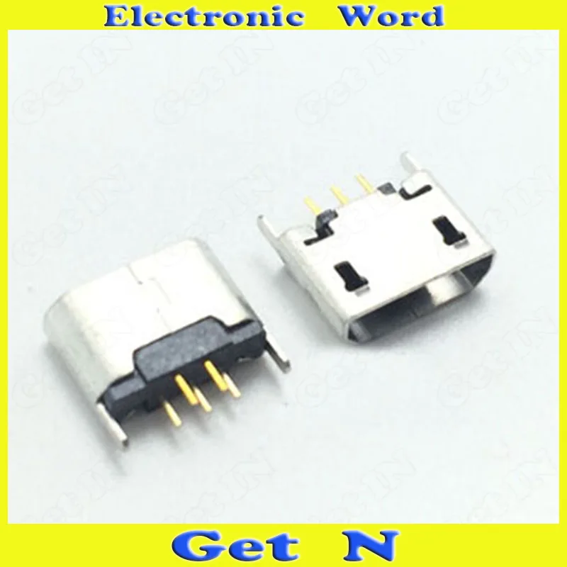 500pcs Vertical Type 5P Micro USB Jack Connectors without Edge Crul usb Tail Charging Port
500pcs Vertical Type 5P Micro USB Jack Connectors without Edge Crul usb Tail Charging Port