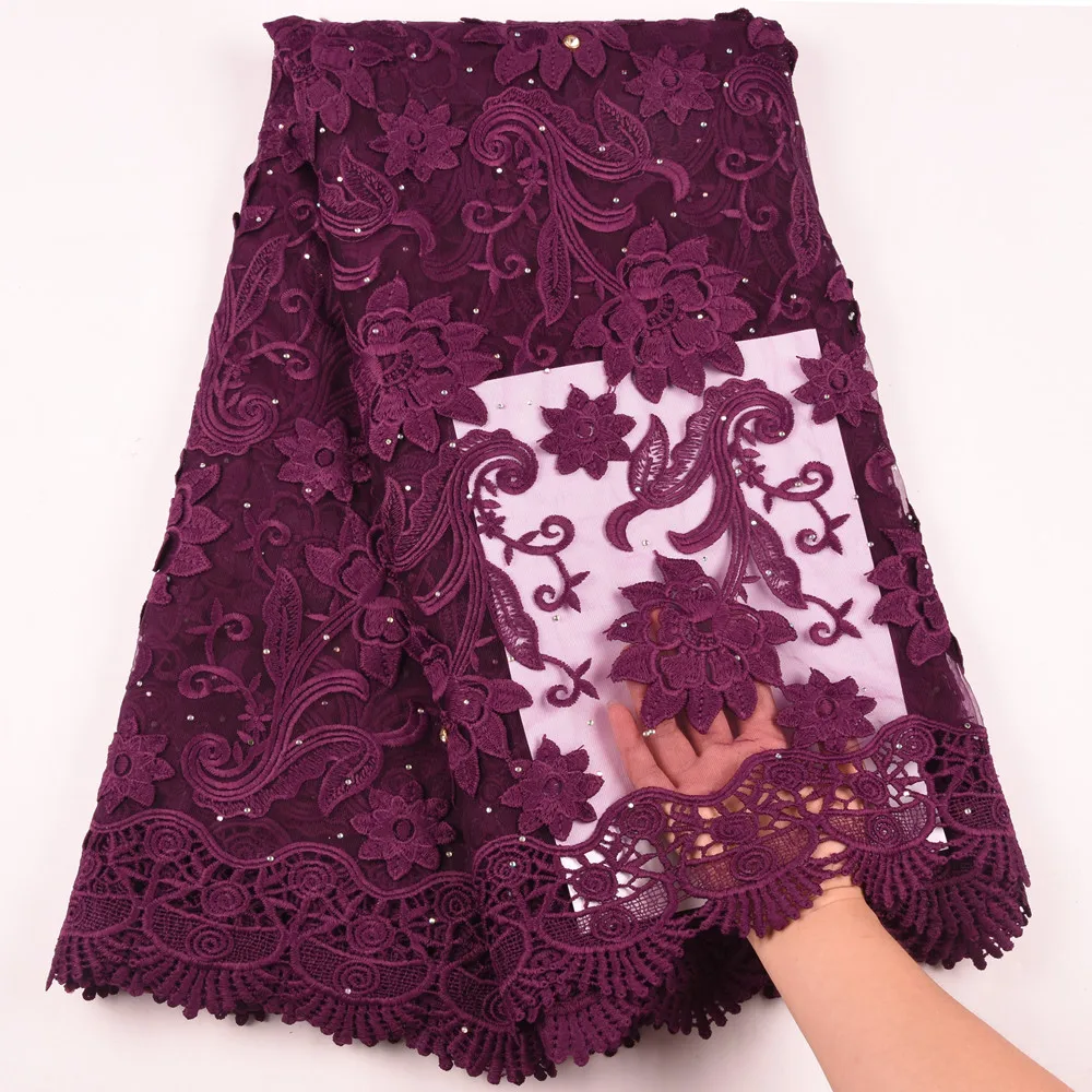 New African Milk Silk Lace Fabric Embroidered Nigerian 3d Flower French Lace Fabric Wine Red High Quality Tulle Lace Fabric 1626
New African Milk Silk Lace Fabric Embroidered Nigerian 3d Flower French Lace Fabric Wine Red High Quality Tulle Lace Fabric 1626