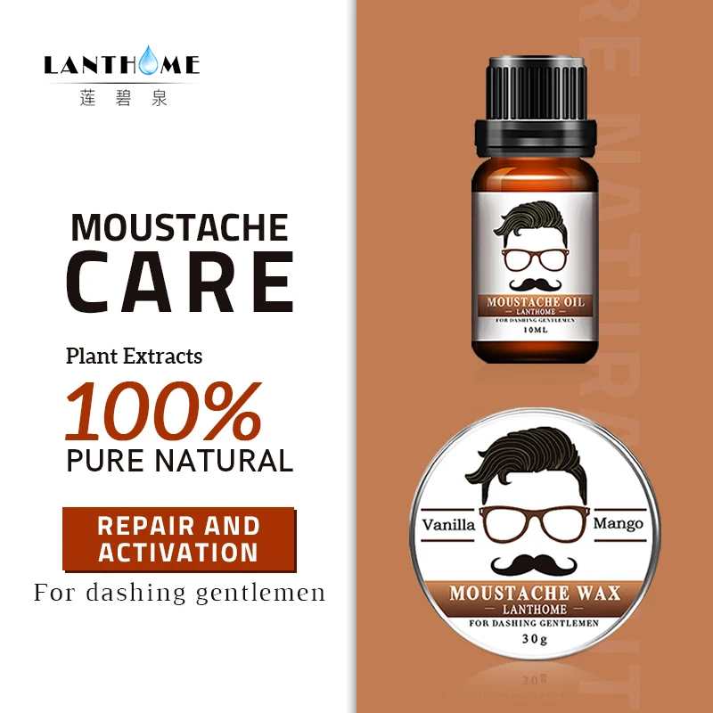 Lanthome Beard Oil and Balm Moustache Wax Beard Grooming Conditioner Grow Set Health Styling Moisturizing Smoothing
Lanthome Beard Oil and Balm Moustache Wax Beard Grooming Conditioner Grow Set Health Styling Moisturizing Smoothing