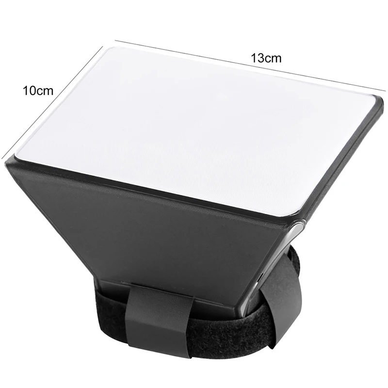 6.5" 10x13cm Mini Softbox Diffuser For DSLR Flash Speedlite Speed Light Portable Photography Flash Softbox Diffuser
6.5" 10x13cm Mini Softbox Diffuser For DSLR Flash Speedlite Speed Light Portable Photography Flash Softbox Diffuser