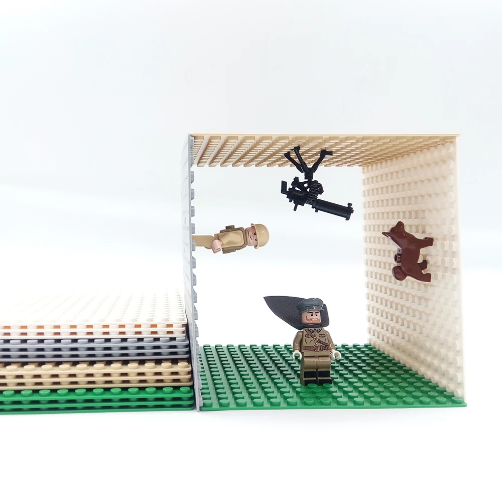 DIY Military Building Base Plate 32*16 16*16 Dots Plastic Small Brick Block Accessories Compatible Locking Best Children Kid Toy
DIY Military Building Base Plate 32*16 16*16 Dots Plastic Small Brick Block Accessories Compatible Locking Best Children Kid Toy