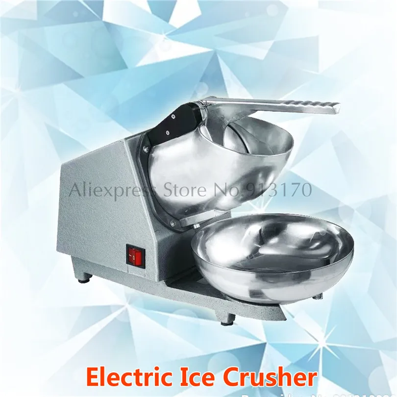 Electric Ice Crusher Ice Chopper Ice Crushing Machine with Handle and Bowl 0.3KW 220V
Electric Ice Crusher Ice Chopper Ice Crushing Machine with Handle and Bowl 0.3KW 220V