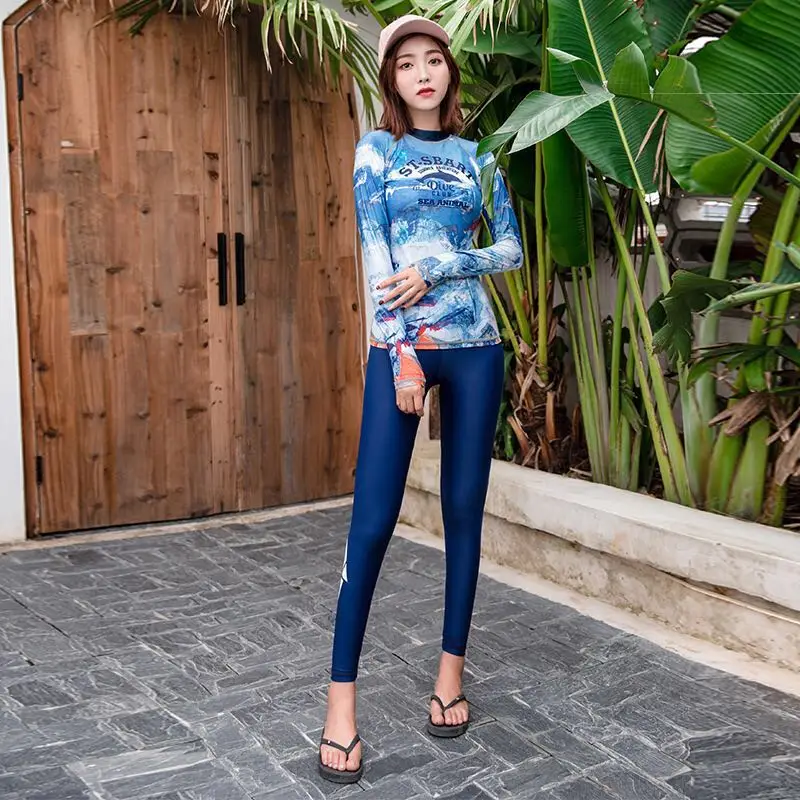 2021 New Rash guard sun protection Diving Long Sleeve Swimsuit High Quality Rashguard For women Wetsuit surfing shirt sleeve
2021 New Rash guard sun protection Diving Long Sleeve Swimsuit High Quality Rashguard For women Wetsuit surfing shirt sleeve
