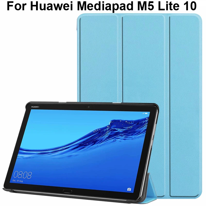 Чехол для Huawei Mediapad M5 Lite 10 с функцией автоматического пробуждения сна чехол Bach 2 1