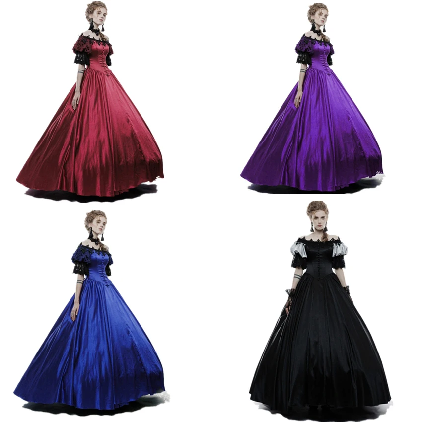 Noble Court Cosplay Shoulder Off Halloween Costumes for Women Medieval Disguise Elegant Carnival Party Female Puff Gown
Noble Court Cosplay Shoulder Off Halloween Costumes for Women Medieval Disguise Elegant Carnival Party Female Puff Gown