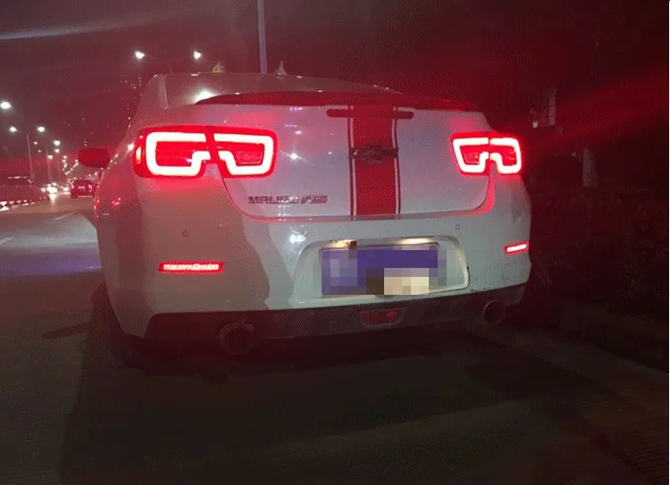 eOsuns led rear bumper light rear fog lamp for Chevrolet Malibu