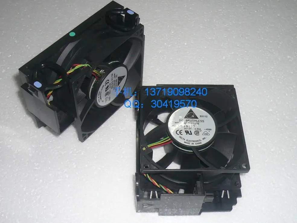 Free ShippingThe new PE6800 PE6800 fan J6170 / F6193 AFC0912DEDC 12V 2.50A 90 * 90 * 38mm server fans
Free ShippingThe new PE6800 PE6800 fan J6170 / F6193 AFC0912DEDC 12V 2.50A 90 * 90 * 38mm server fans