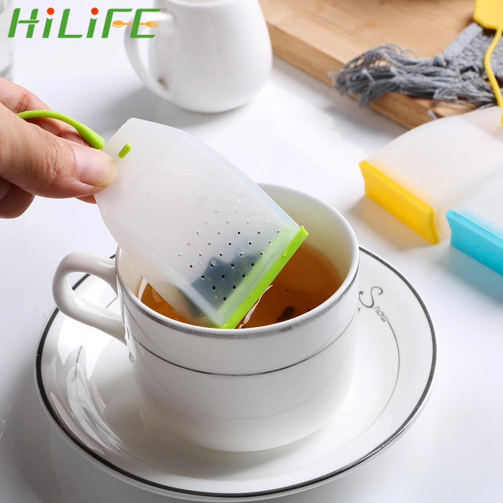 HILIFE Herbal Tea Infusers Random Color Tea Strainers Food-grade Silicone Tea Bag High Temperature Resistance Tea Infuser
HILIFE Herbal Tea Infusers Random Color Tea Strainers Food-grade Silicone Tea Bag High Temperature Resistance Tea Infuser