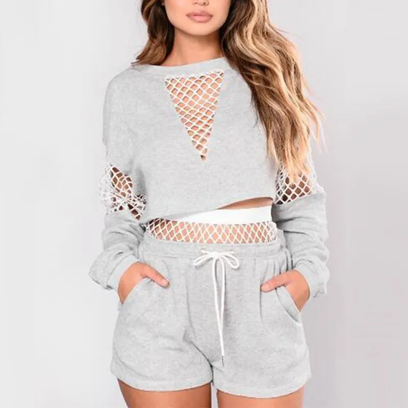 Casual Knitted Crop Top and Shorts 2 Piece Set Women Spring 2019 O-Neck Short Sleeve Two Piece Set Cropped Tops Women Set
Casual Knitted Crop Top and Shorts 2 Piece Set Women Spring 2019 O-Neck Short Sleeve Two Piece Set Cropped Tops Women Set