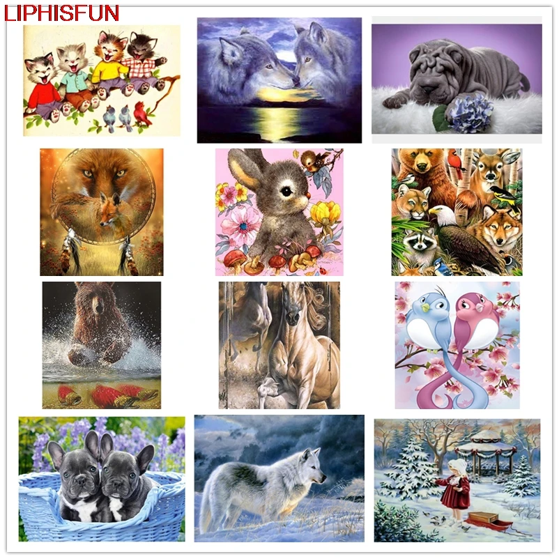 5D Full Drill Diy Diamond Painting Cross Stitch Resin Square/round Diamond Embroidery Decoration animal koala wolf bird scenery
5D Full Drill Diy Diamond Painting Cross Stitch Resin Square/round Diamond Embroidery Decoration animal koala wolf bird scenery