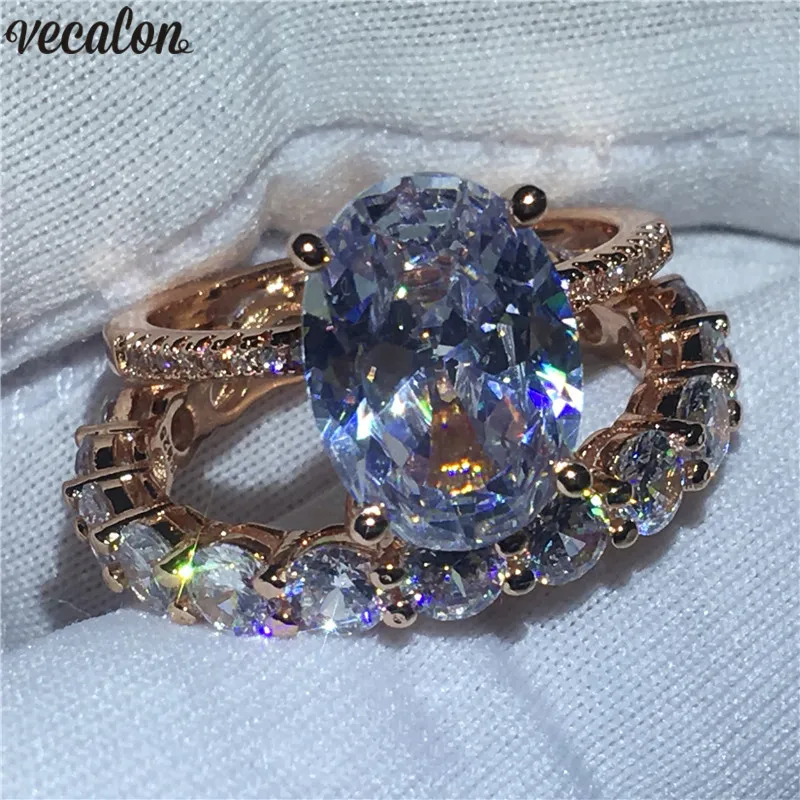 Вечерние кольца Vecalon, розовое золото, серебро 925 пробы, овальный вырез, 5A циркон, Cz, вечерние свадебные кольца для женщин, модные ювелирные изд...
Вечерние кольца Vecalon, розовое золото, серебро 925 пробы, овальный вырез, 5A циркон, Cz, вечерние свадебные кольца для женщин, модные ювелирные изд...