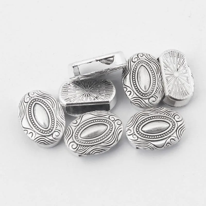 10pcs Oval Mystical FigureSlider Spacers 11*2.5mm For 10*2mm Flat Leather Cord Jewelry Findings
10pcs Oval Mystical FigureSlider Spacers 11*2.5mm For 10*2mm Flat Leather Cord Jewelry Findings