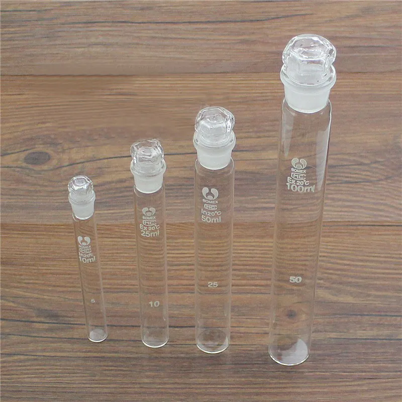 10pcs/lot 10/25/50/100Glass Colorimetric Sylinder with Cap Laboratory supplies Free Shipping
10pcs/lot 10/25/50/100Glass Colorimetric Sylinder with Cap Laboratory supplies Free Shipping