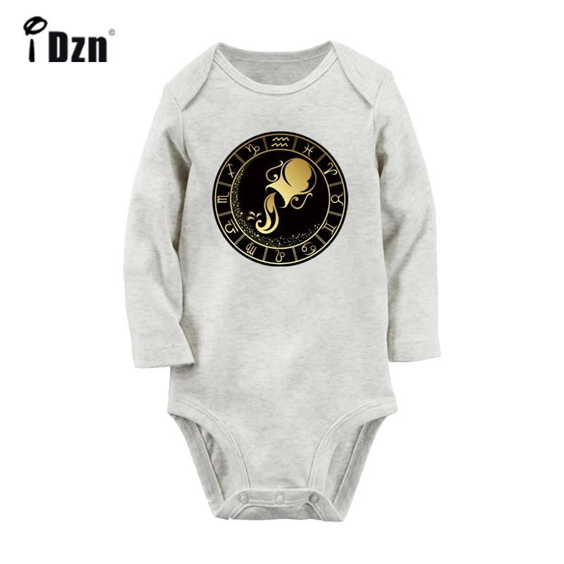 Constellation Aquarius Capricorn Scorpio Newborn Baby Boys Girls Outfits Jumpsuit Print Infant Bodysuit Clothes 100% Cotton Sets
Constellation Aquarius Capricorn Scorpio Newborn Baby Boys Girls Outfits Jumpsuit Print Infant Bodysuit Clothes 100% Cotton Sets