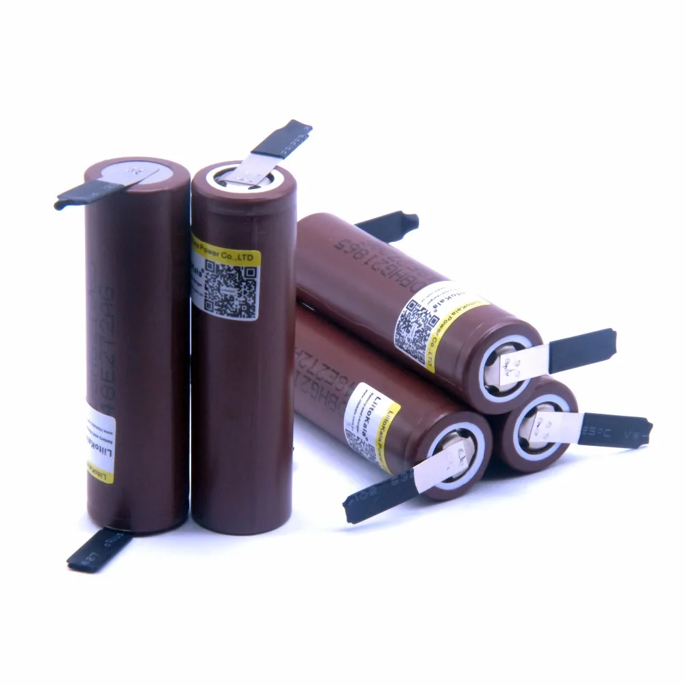 5 шт. перезаряжаемый аккумулятор для электронных сигарет HG2 18650 3000 мАч