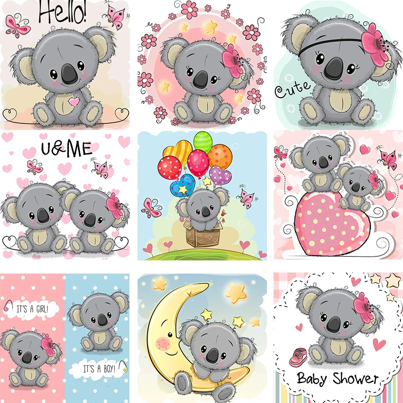 New Product Diamond Embroidery 5D DIY Full Square Drill Diamond Painting Cartoon koala Mosaic Resin Drill Home Decoration
New Product Diamond Embroidery 5D DIY Full Square Drill Diamond Painting Cartoon koala Mosaic Resin Drill Home Decoration
