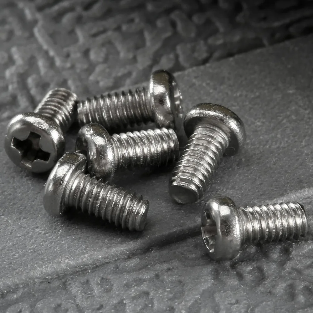50X M2.5x5mm Stainless Steel Screws Bolts Thread Nuts Assortment Cross Recessed Pan Head Phillips Cap Fastener Machine Tools
50X M2.5x5mm Stainless Steel Screws Bolts Thread Nuts Assortment Cross Recessed Pan Head Phillips Cap Fastener Machine Tools