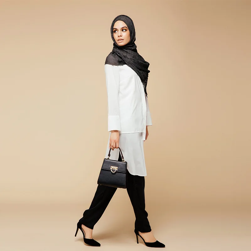 Turkish Women Clothing Muslim Long Sleeve Shirt Islamic Abaya Blouse Tops Musulmane Clothing Dubai Kaftan Turkey Clothes White
Turkish Women Clothing Muslim Long Sleeve Shirt Islamic Abaya Blouse Tops Musulmane Clothing Dubai Kaftan Turkey Clothes White