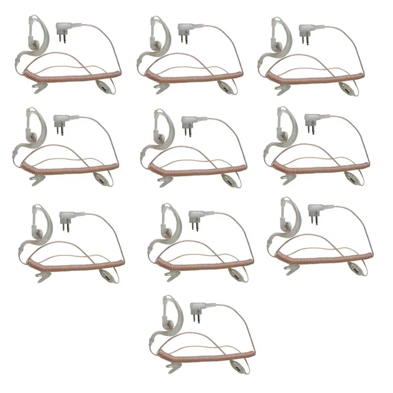 10PCS 2 Pin Flexible Transparent Wire Earphone Headset with Microphone for Motorola CP040 GP88 GP88S GP2000 GP3188 GP3688 Radio
10PCS 2 Pin Flexible Transparent Wire Earphone Headset with Microphone for Motorola CP040 GP88 GP88S GP2000 GP3188 GP3688 Radio