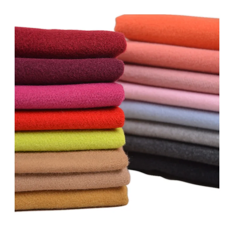 Autumn Cashmere Woolen Double-sided Sanding Solid Wool Fabric Clothing Coat Fabrics
Autumn Cashmere Woolen Double-sided Sanding Solid Wool Fabric Clothing Coat Fabrics