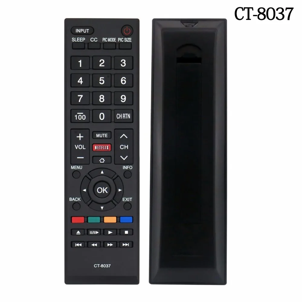 Для Toshiba CT-8037 Remote Control 40L3400 40L3400U 50L3400U 65L5400 58L5400 58L5400U 58L5400UC 65L5400 65L5400U
Для Toshiba CT-8037 Remote Control 40L3400 40L3400U 50L3400U 65L5400 58L5400 58L5400U 58L5400UC 65L5400 65L5400U