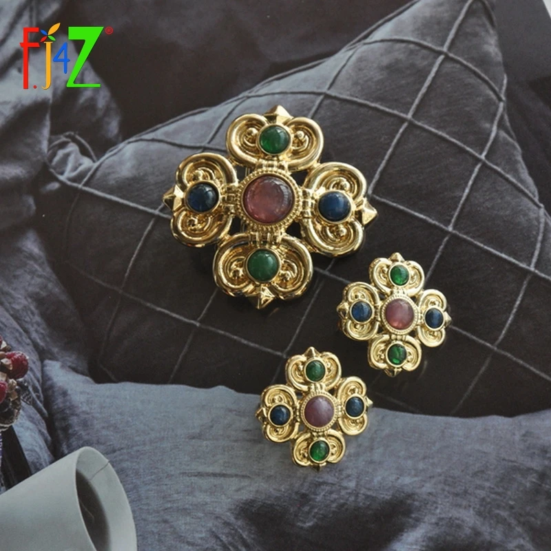 F.J4Z 2020 Trend Fashion Antique Brooches Gorgeous Elegant Resin Stone Women Pins Female Statement Unusual Earrings Accessories
F.J4Z 2020 Trend Fashion Antique Brooches Gorgeous Elegant Resin Stone Women Pins Female Statement Unusual Earrings Accessories