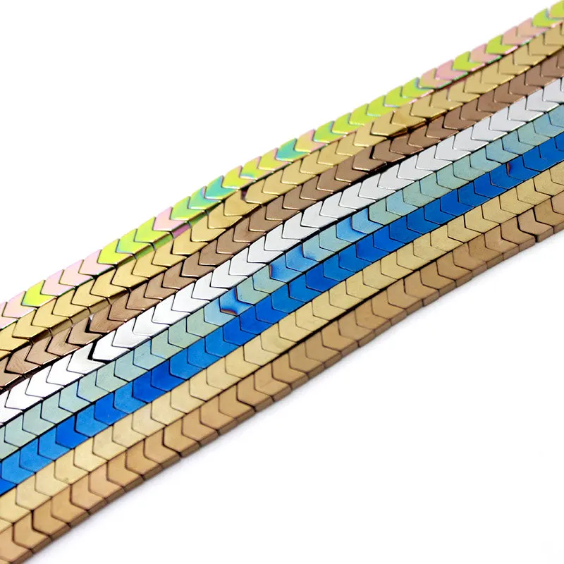 1 Strand/lot Gold Silver Color Coated Rainbow Arrow Shape Beads Hematite Loose Beads for Jewelry Making Drop Shipping RHLB1052
1 Strand/lot Gold Silver Color Coated Rainbow Arrow Shape Beads Hematite Loose Beads for Jewelry Making Drop Shipping RHLB1052