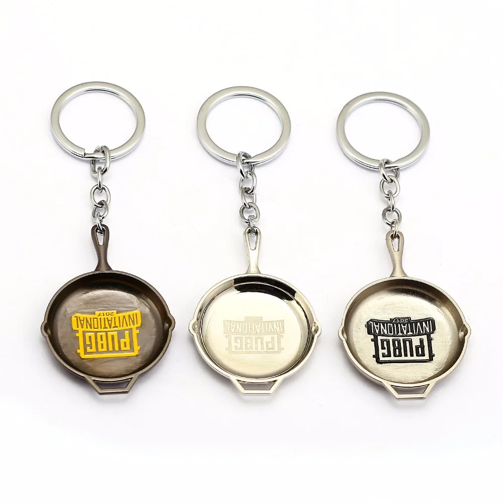 Mengtuyi Jewelry Pan Keychain Battleground PUBG Metal Playerunknown's Popular Games Accessory Keyring
Mengtuyi Jewelry Pan Keychain Battleground PUBG Metal Playerunknown's Popular Games Accessory Keyring