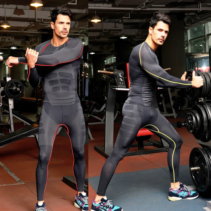 1 SET=TOP+PANTS/men compression t shirts Men's quick-drying breathable fitness Long Johns Underwear body shapers crossfit
1 SET=TOP+PANTS/men compression t shirts Men's quick-drying breathable fitness Long Johns Underwear body shapers crossfit