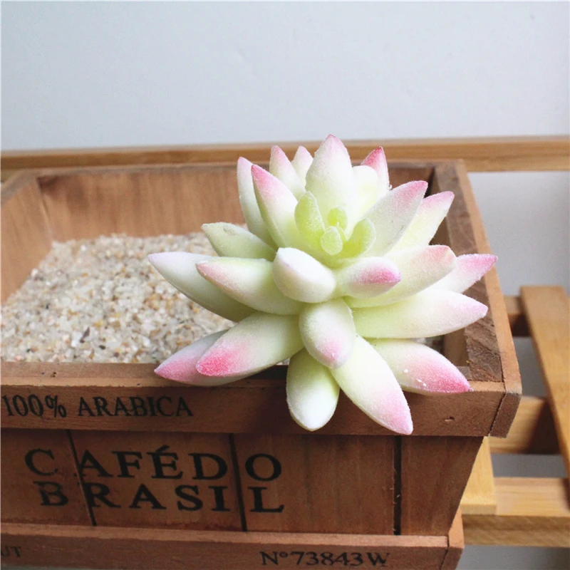 1 Pc Artificial Simulation Flower Head 14cm Flocked Lotus Succulent Plant DIY Landscape Home Garden Decoration
1 Pc Artificial Simulation Flower Head 14cm Flocked Lotus Succulent Plant DIY Landscape Home Garden Decoration